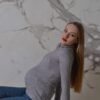 80175 .Гольф ангора рубчик Gloria, 3 кольори