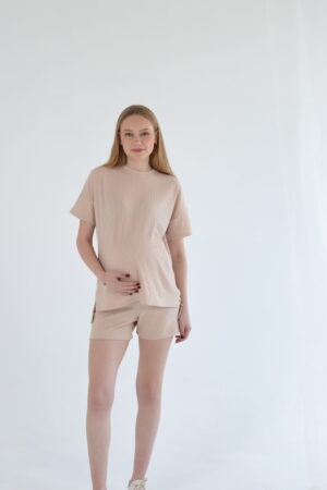 Футболка в рубчик Karoline